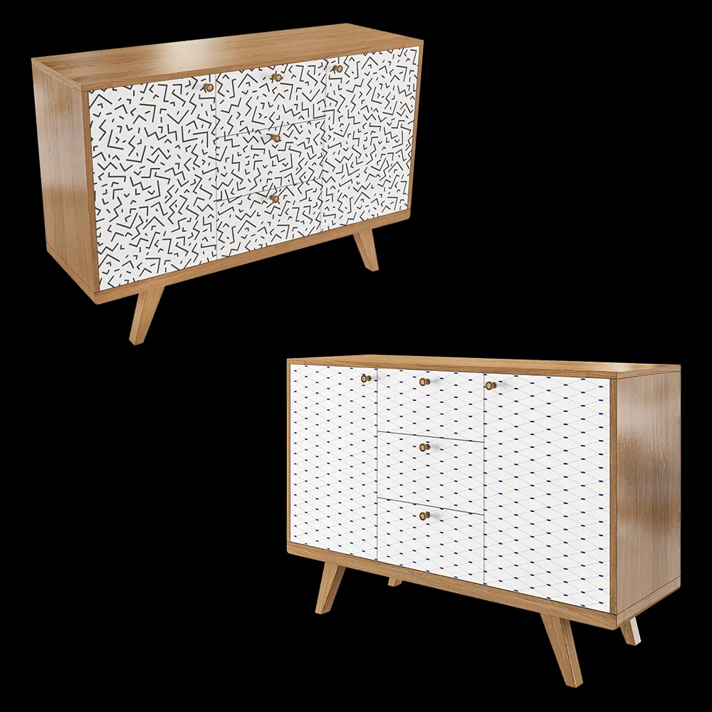 The IDEA – Chest of drawers TM039 3ds Max