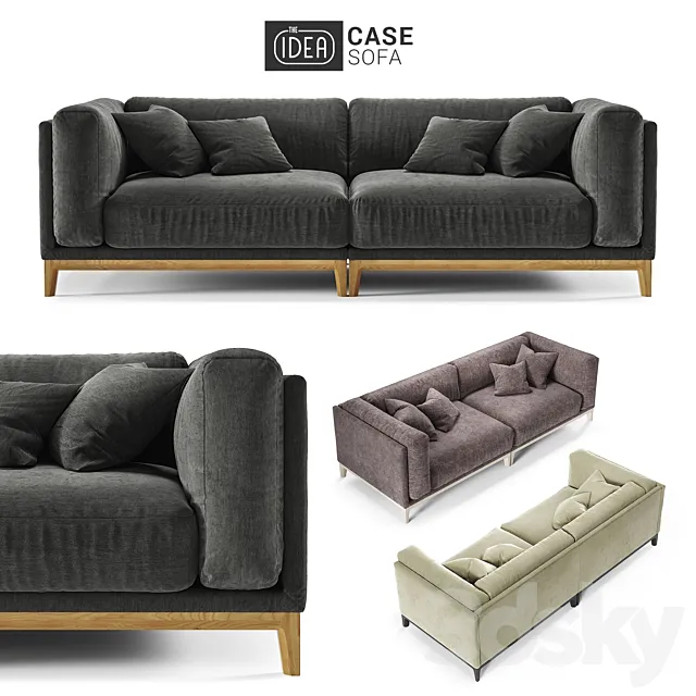 The IDEA Modular Sofa CASE (art 901-902) 3DS Max Model