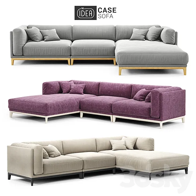 The IDEA Modular Sofa CASE (art 901-905-912) 3DS Max Model
