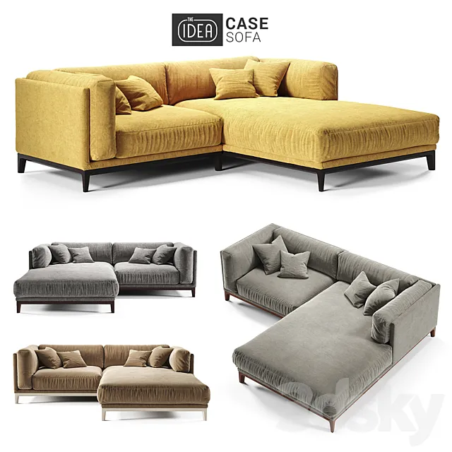 The IDEA Modular Sofa CASE (art 901-912) 3DS Max Model