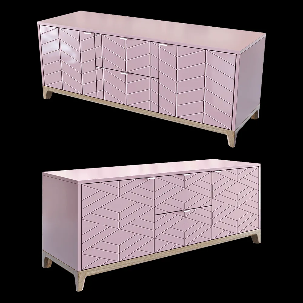 The IDEA – TV stand CS091 3ds Max