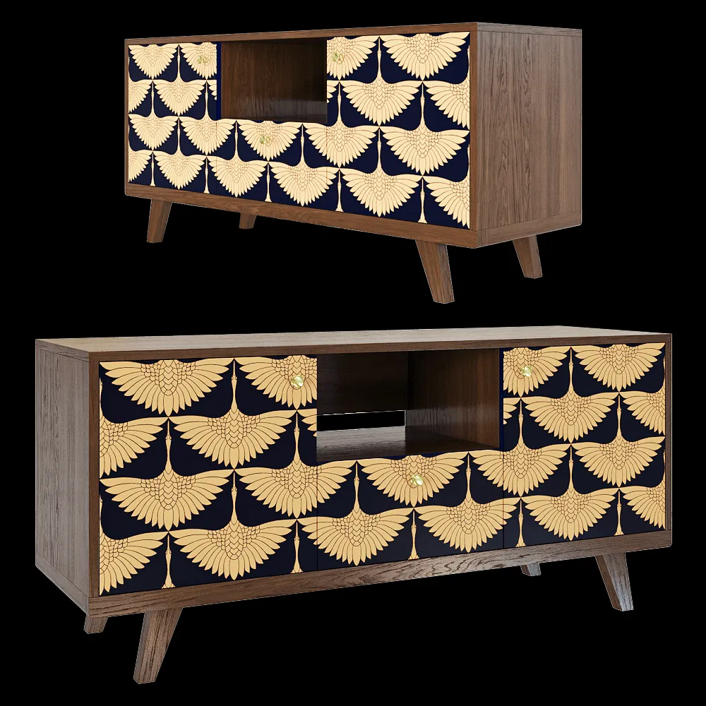 The IDEA – TV stand TM047 3ds Max