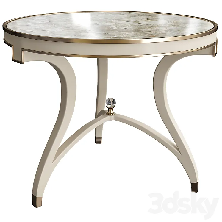 The Ladies Side Accent Table 3DS Max