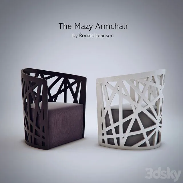 The Mazy Armchair by Ronald Jeanson 3dsMax Model