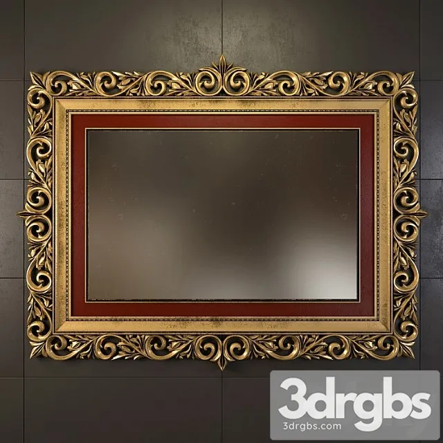 The mirror in carved frame 3dsmax Download