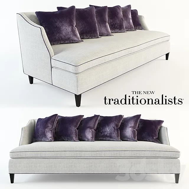 The new traditionalists – Sofa No. 224 3DSMax File