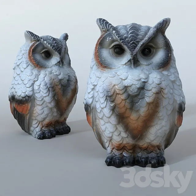 THE OWL 3ds Max