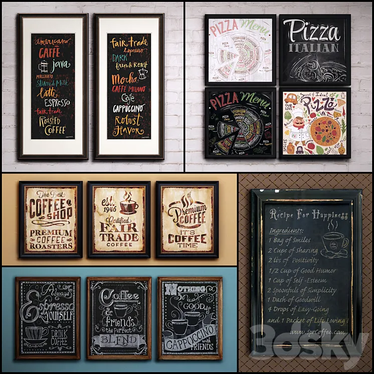 The picture in the frame: a collection of 47 Bar topic 3DS Max