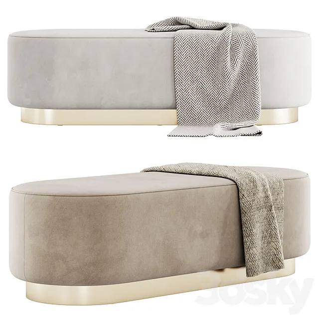 The Pill Ottoman by Mod Shop 3ds Max