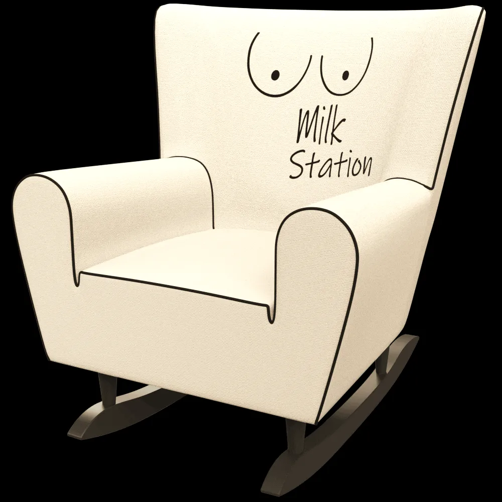 The Pop Label – Armchair Milk Station 3ds Max