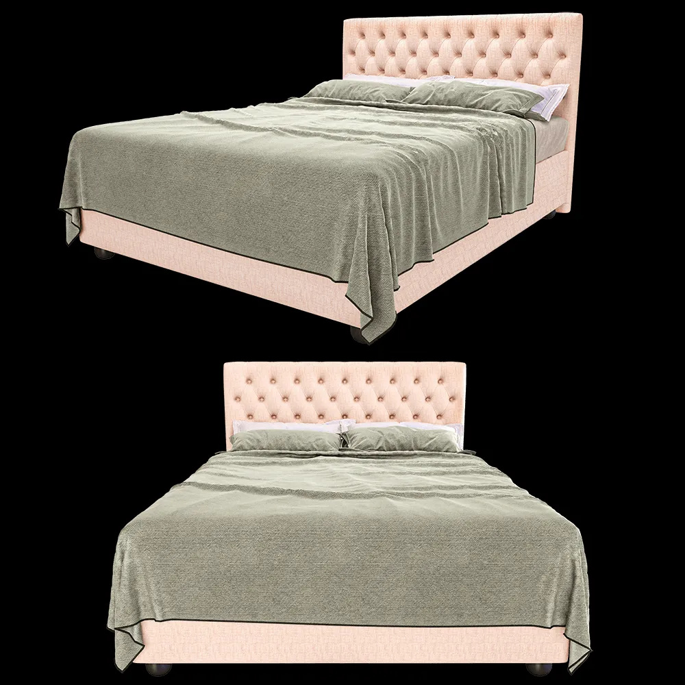 The Sleep Shop – Bed Verona 3ds Max