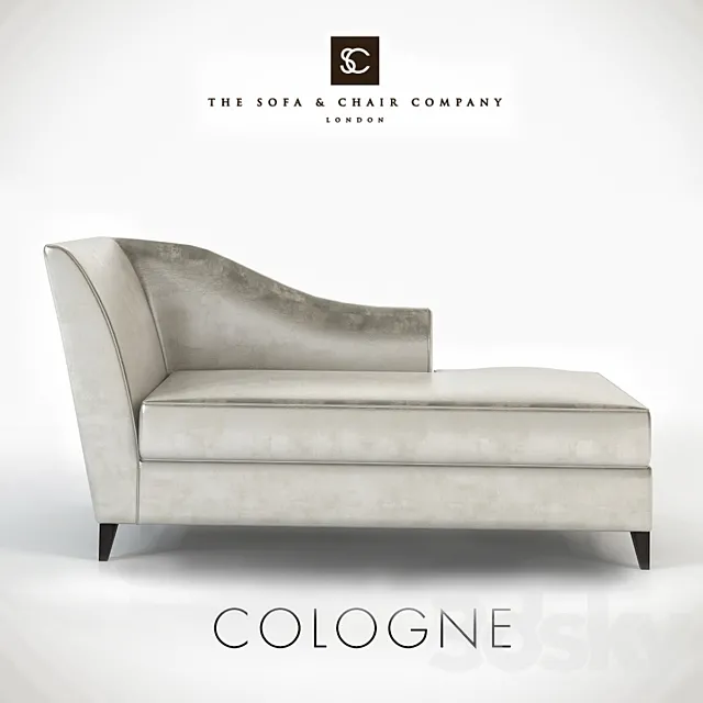 The sofa and chair Cologne 3DSMax File