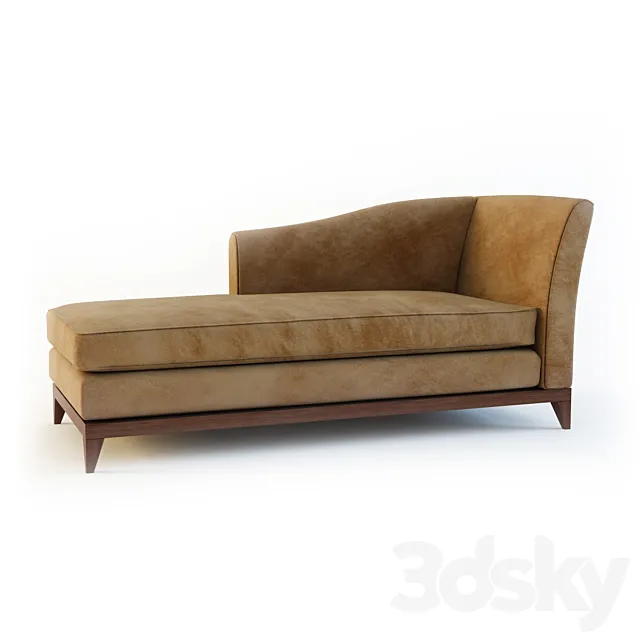 The Sofa and Chair company-Bespoke chaise longue 3ds Max