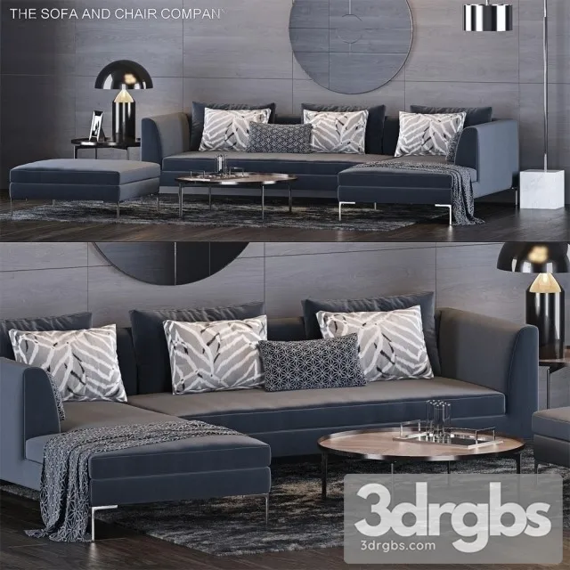 The Sofa And Chair Company Set 02 3dsmax Download