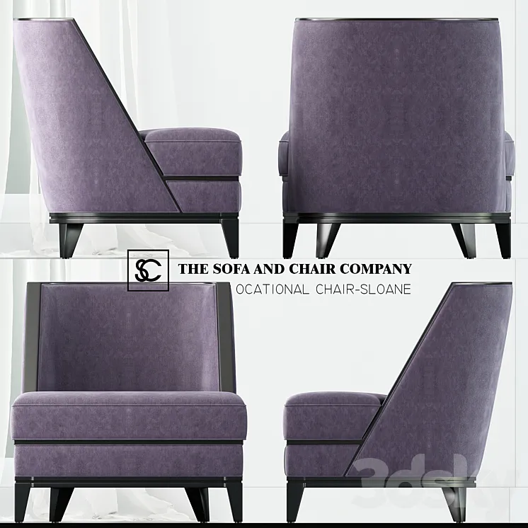 THE SOFA AND CHAIR COMPANY – SLOANE 3DS Max