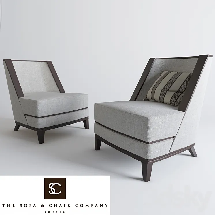 The Sofa and Chair company Sloane 3DS Max