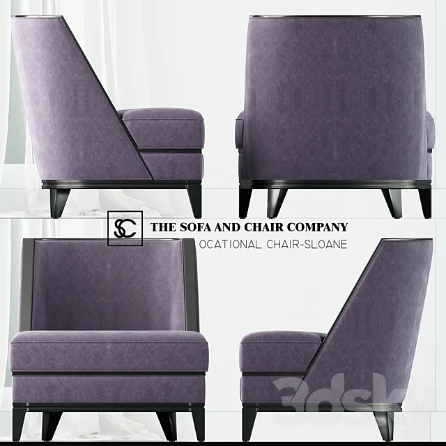 THE SOFA AND CHAIR COMPANY – SLOANE 3DSMax File