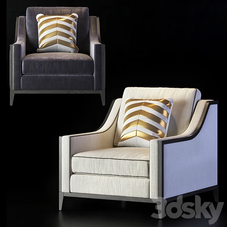 The Sofa and Chair Company Spencer Deluxe Armchair 3DS Max
