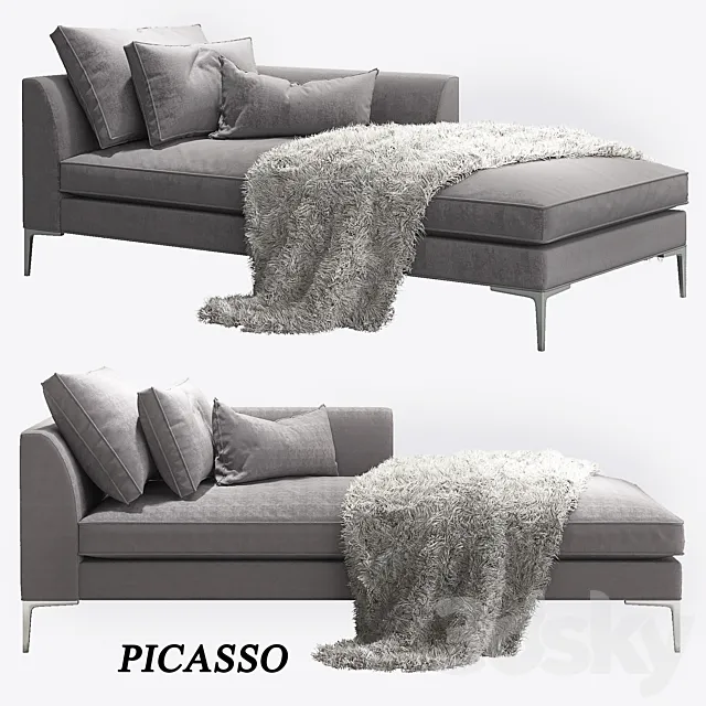 The Sofa and Chair Company_PICASSO_Chaise Lounge 3DSMax File
