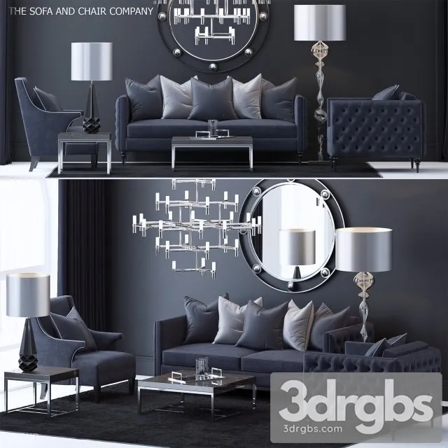The Sofa Armchair Company Set 4 3dsmax Download