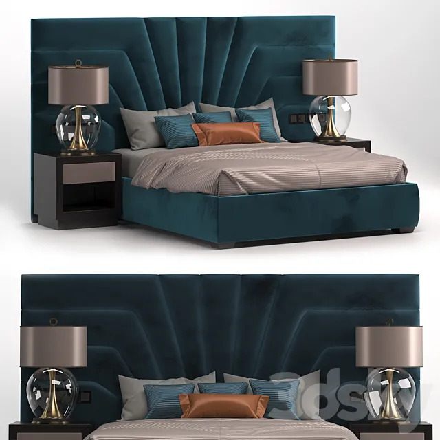 The Sofa & Chair Company Bedroom 3ds Max