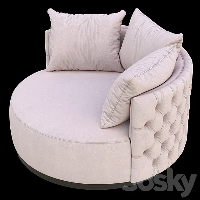 The Sofa & Chair Company Oscar Love Seat 3DSMax File