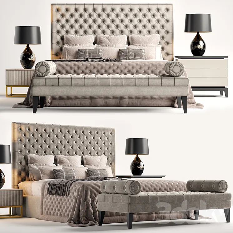 The Sofa & Chair Company Rossini Bed 3DS Max