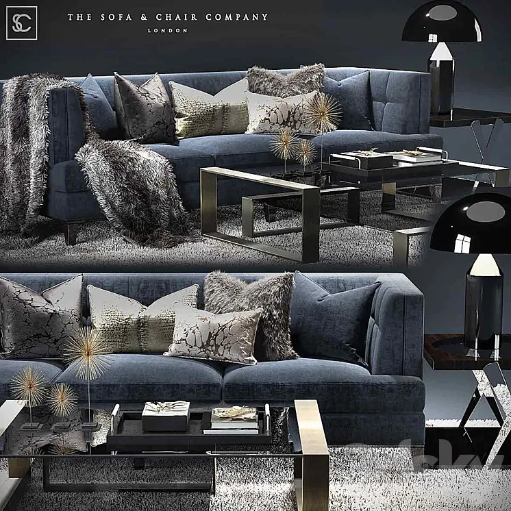 The Sofa & Chair Company set 05 3DS Max