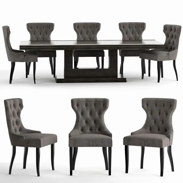 The Sofa & Chair Company Set 3dsMax Model
