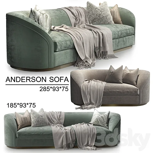 The Sofa & Chair Company_ANDERSON sofa 3DSMax File