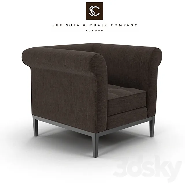 The Sofa&Chair Co Rubens Armchair 3DS Max Model