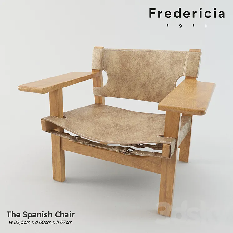 The Spanish Chair 3DS Max