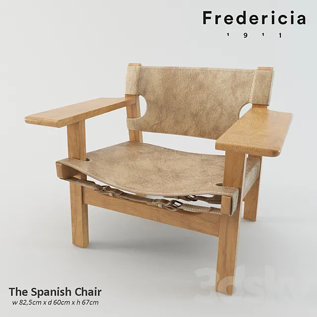 The Spanish Chair 3DSMax File