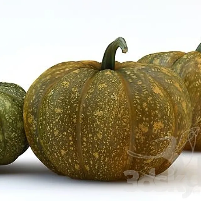 the three pumpkins 3DSMax File