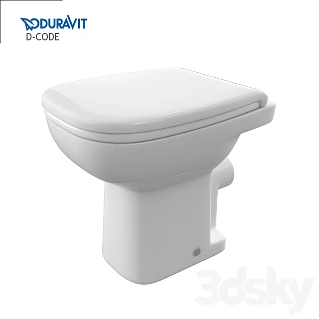 The toilet floor Duravit. 3DSMax File