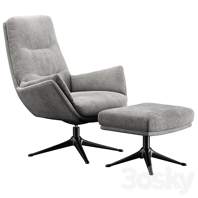 THECA MORO CHAIR 3ds Max