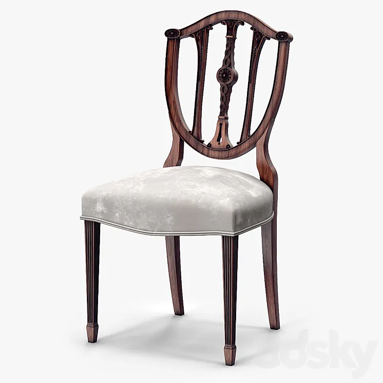 Theodore Alexander Palmerstons Dinner Chair 3DS Max