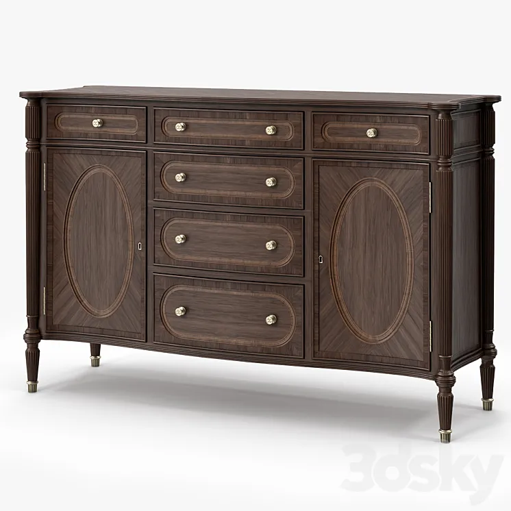 Theodore Alexander South Parade Sideboard 3DS Max