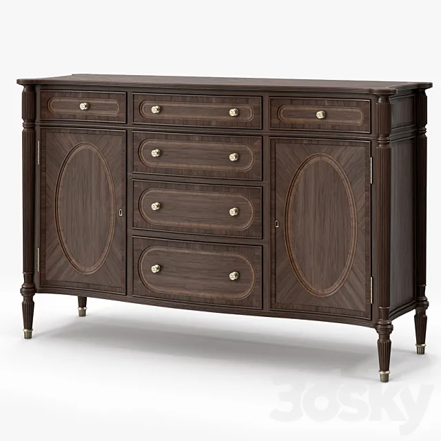 Theodore Alexander South Parade Sideboard 3DSMax File