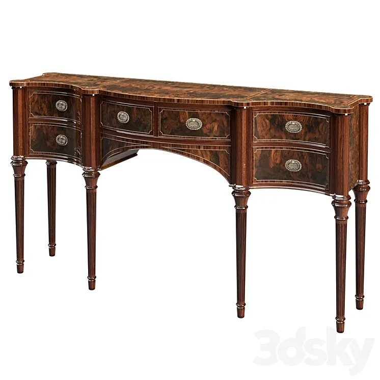 Theodore Alexander Stanhope Row sideboard 3DS Max