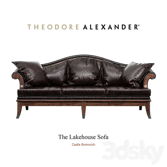 Theodore Alexander The Lakehouse Sofa 3ds Max