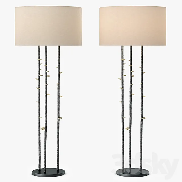 Theodore Alexander Vale Floor Lamp 3ds Max