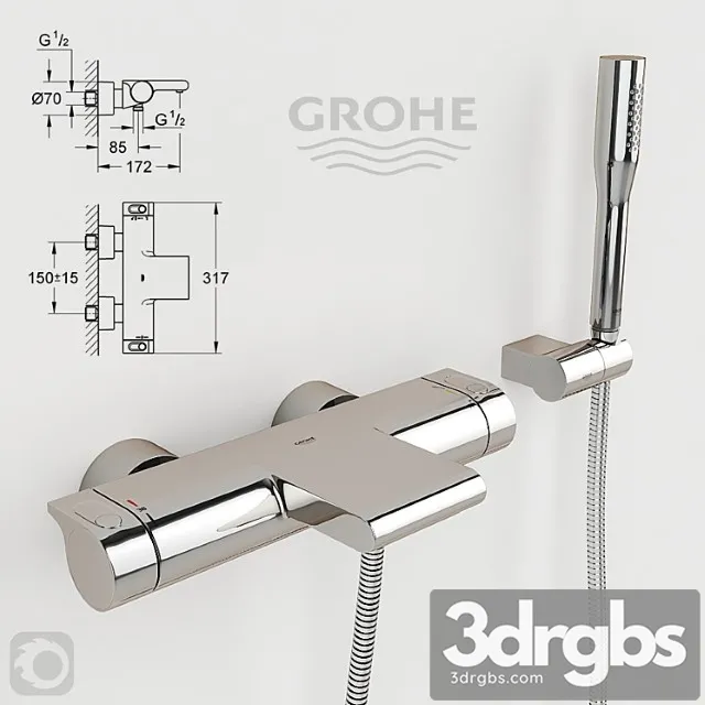 Thermostat Grohe Grohtherm 2000 34174001 3dsmax Download
