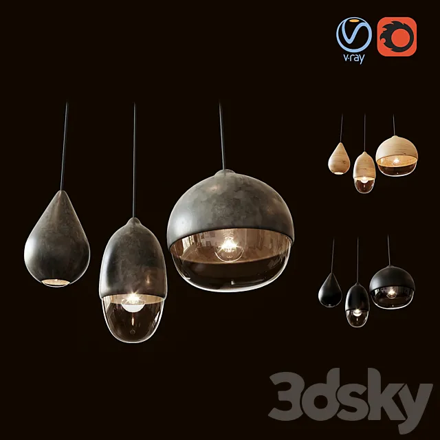 Thero Lamps 3DS Max Model