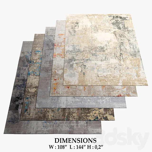 THIBAULT VAN RENNE Rugs_459 3ds Max