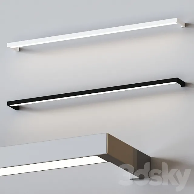 Thin-Line LED Wall Light by Robert Sonneman 3ds Max