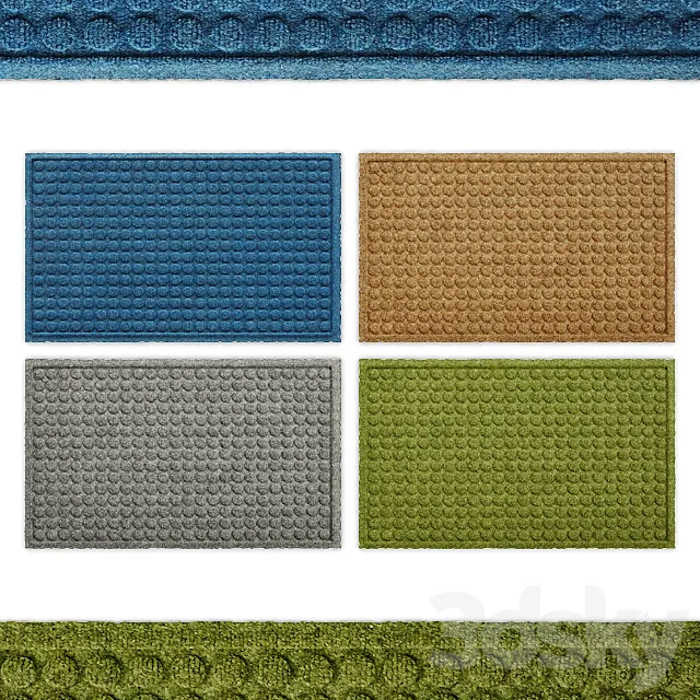 Thirsty dots doormat collection 3ds Max