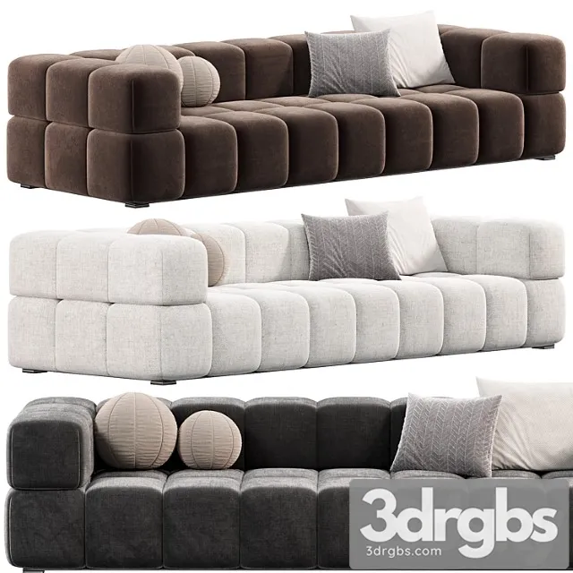 Thomas long module sofa with corner backrest