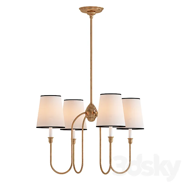 Thomas O’Brien Vendome 4 Light 3ds Max