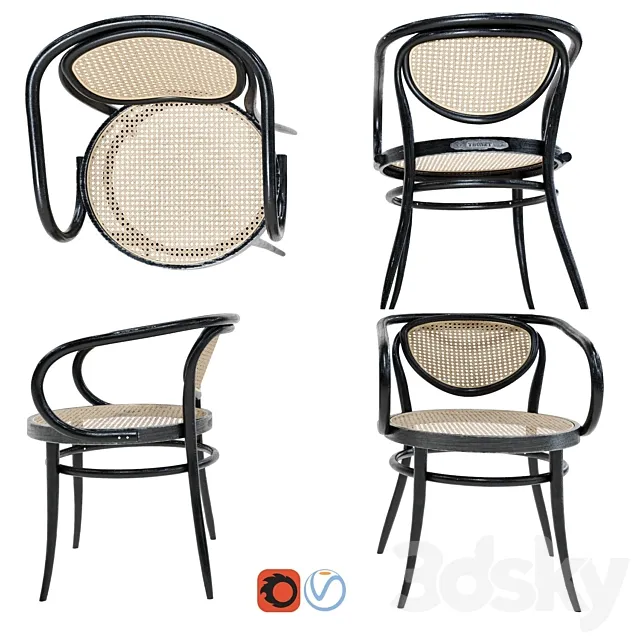 Thonet chair 3DS Max Model